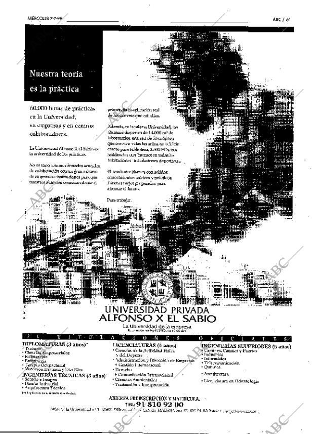 ABC MADRID 07-07-1999 página 61