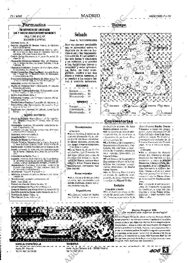 ABC MADRID 07-07-1999 página 72