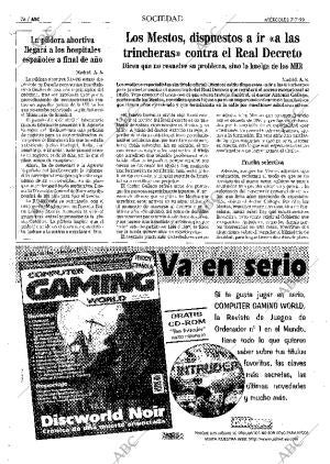 ABC MADRID 07-07-1999 página 76
