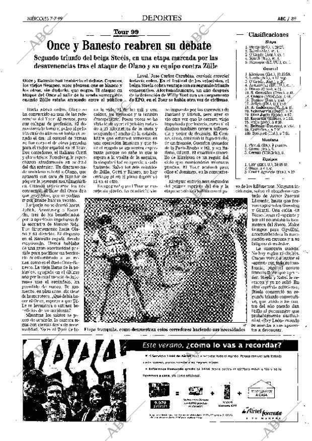 ABC MADRID 07-07-1999 página 89