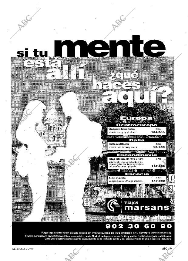 ABC MADRID 07-07-1999 página 9