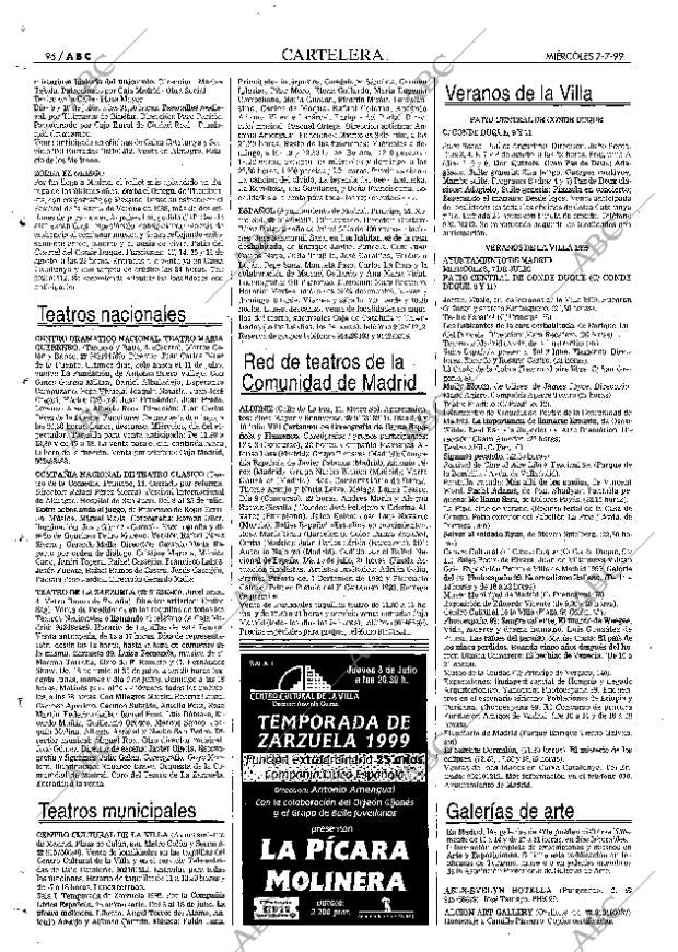 ABC MADRID 07-07-1999 página 96