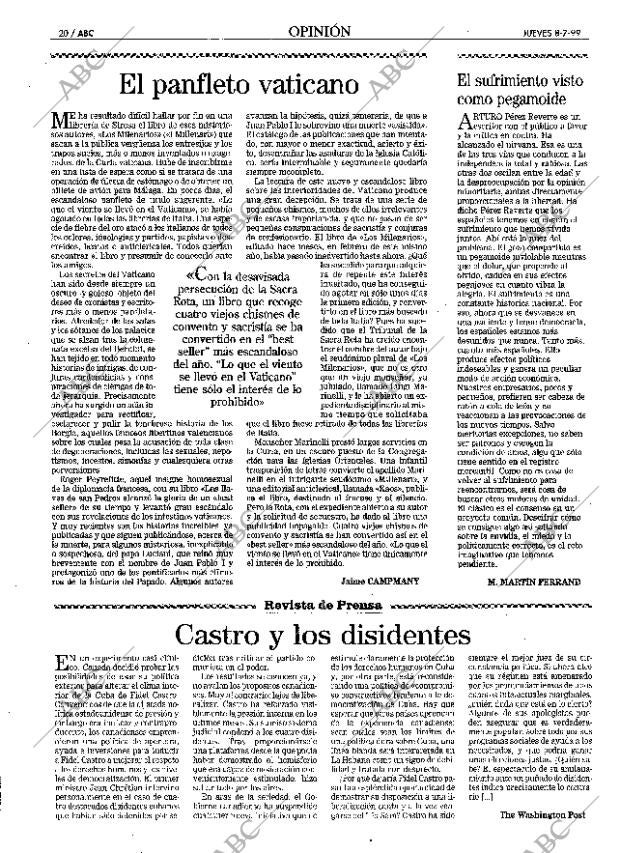 ABC MADRID 08-07-1999 página 20