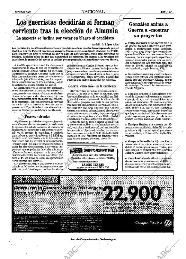 ABC MADRID 08-07-1999 página 27