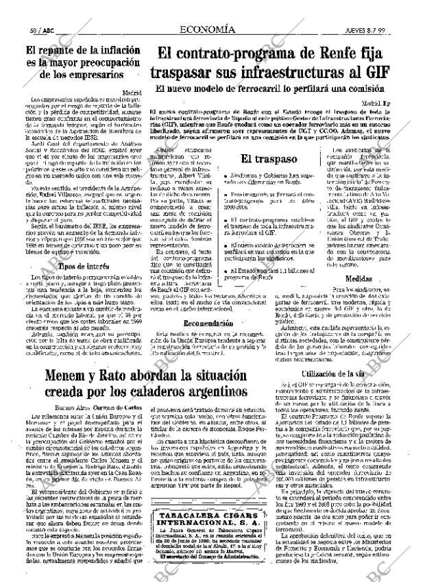 ABC MADRID 08-07-1999 página 50
