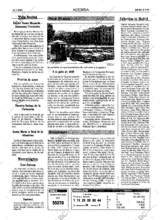ABC MADRID 08-07-1999 página 62