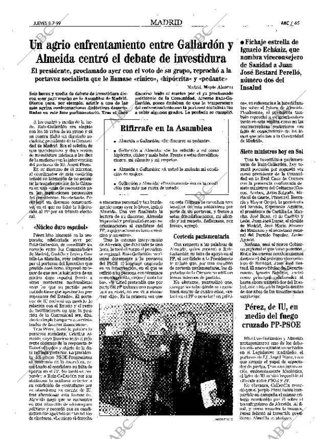 ABC MADRID 08-07-1999 página 65
