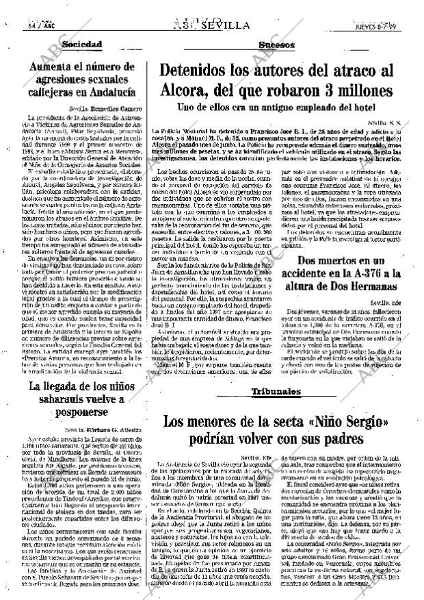 ABC SEVILLA 08-07-1999 página 64