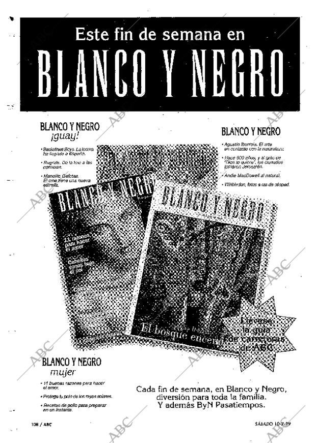 ABC MADRID 10-07-1999 página 108