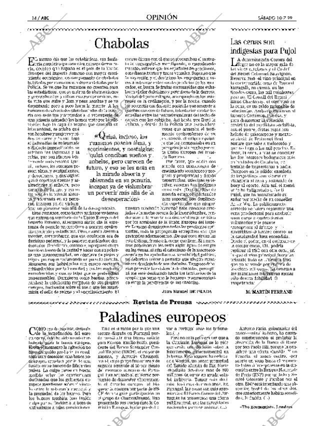 ABC MADRID 10-07-1999 página 14