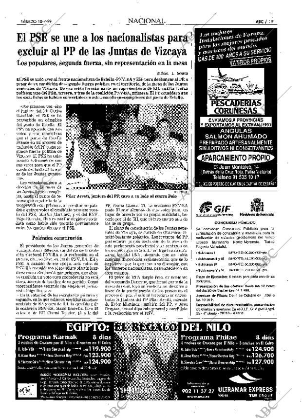 ABC MADRID 10-07-1999 página 19