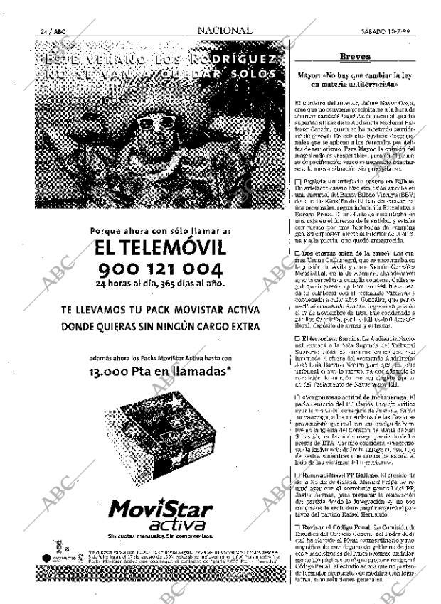 ABC MADRID 10-07-1999 página 24
