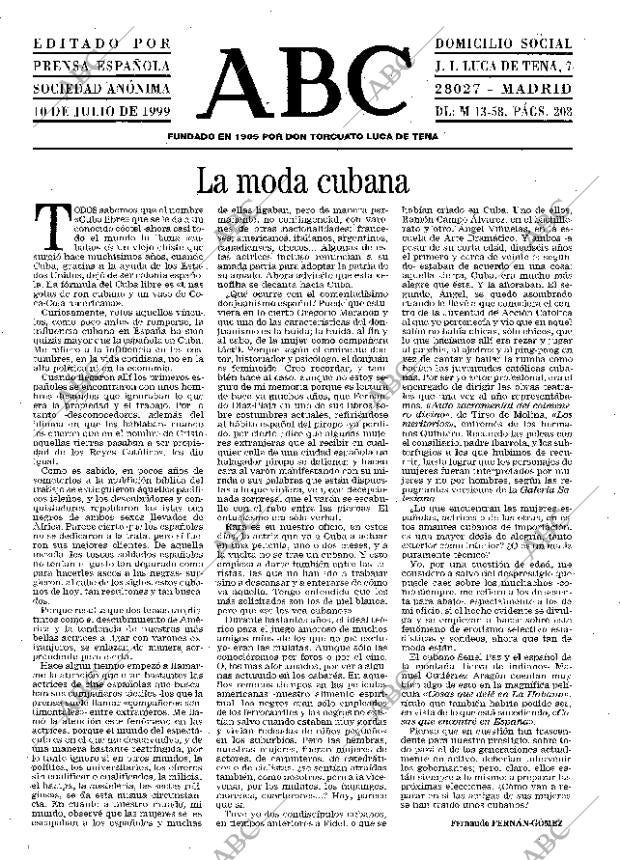 ABC MADRID 10-07-1999 página 3