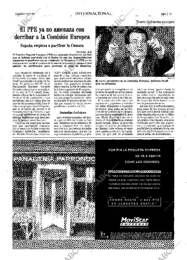 ABC MADRID 10-07-1999 página 31