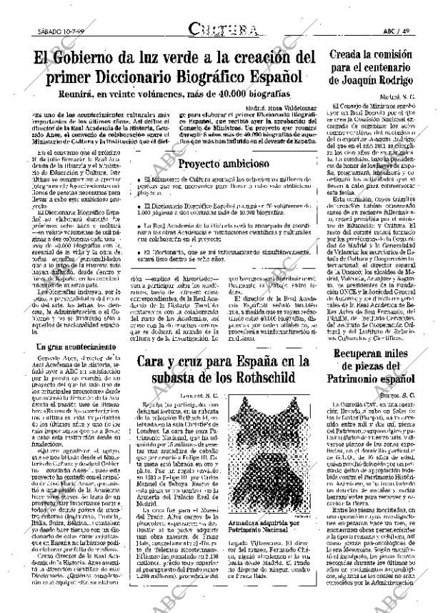 ABC MADRID 10-07-1999 página 49
