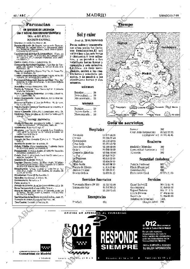 ABC MADRID 10-07-1999 página 60