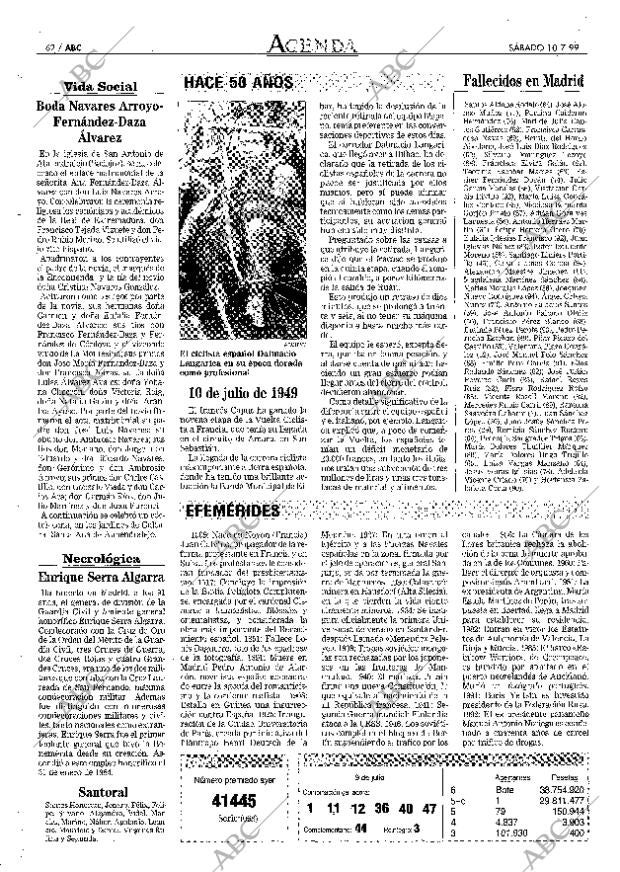 ABC MADRID 10-07-1999 página 62