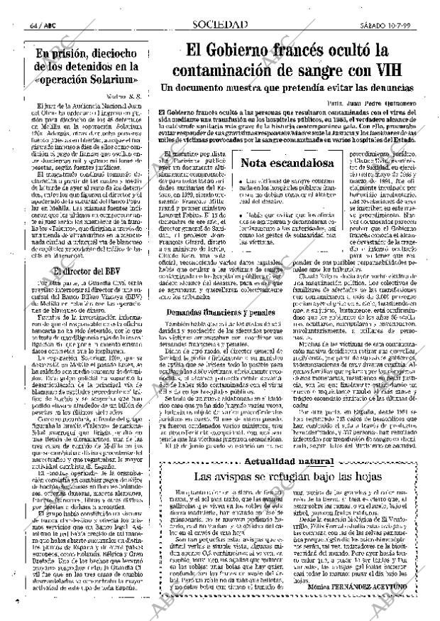 ABC MADRID 10-07-1999 página 64