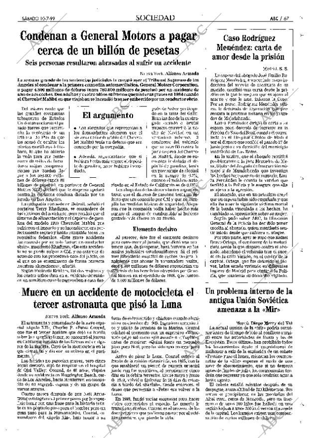 ABC MADRID 10-07-1999 página 67