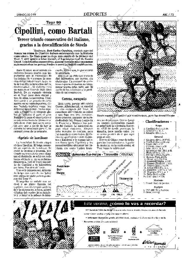 ABC MADRID 10-07-1999 página 73