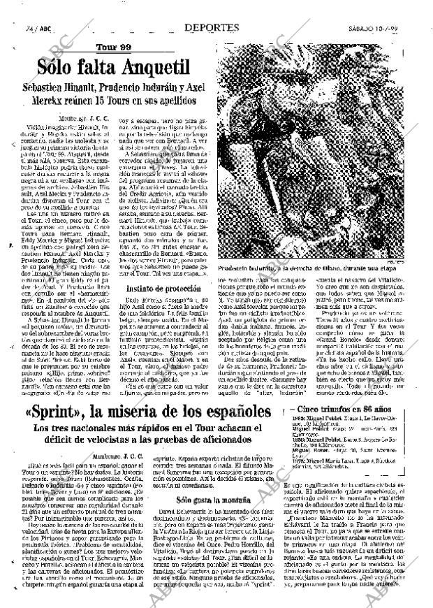 ABC MADRID 10-07-1999 página 74