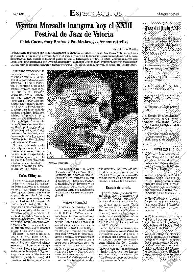 ABC MADRID 10-07-1999 página 76
