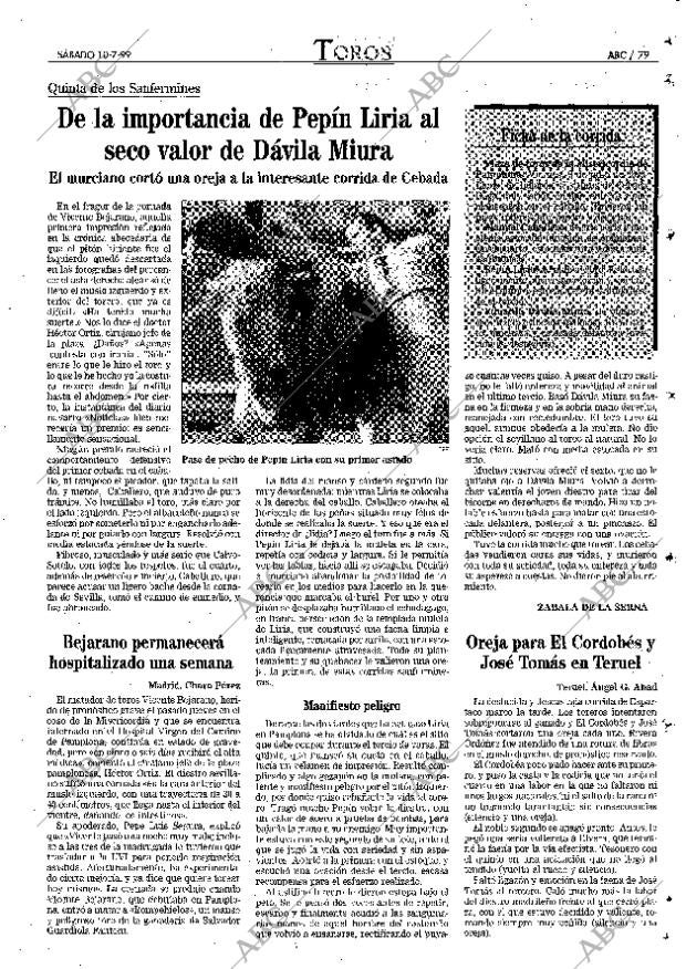 ABC MADRID 10-07-1999 página 79