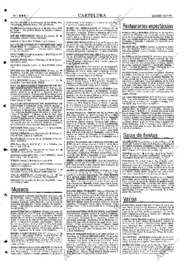 ABC MADRID 10-07-1999 página 84