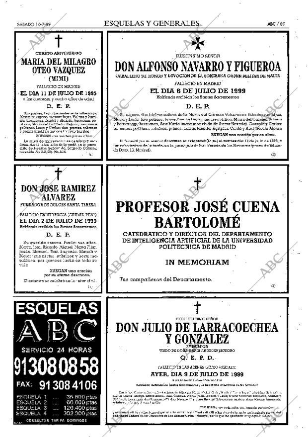 ABC MADRID 10-07-1999 página 89