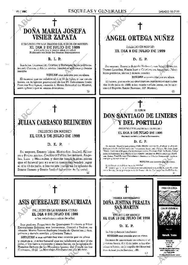 ABC MADRID 10-07-1999 página 90