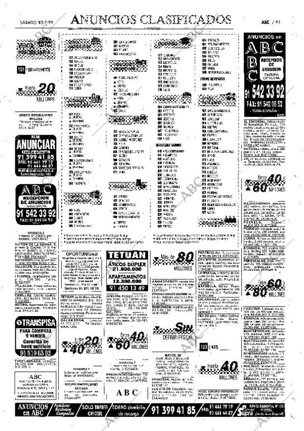 ABC MADRID 10-07-1999 página 91