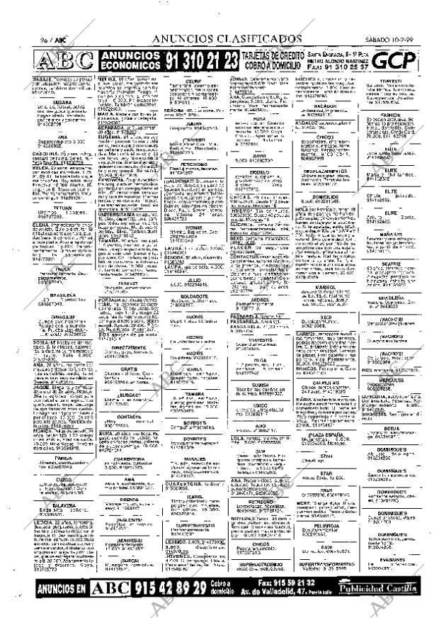 ABC MADRID 10-07-1999 página 96