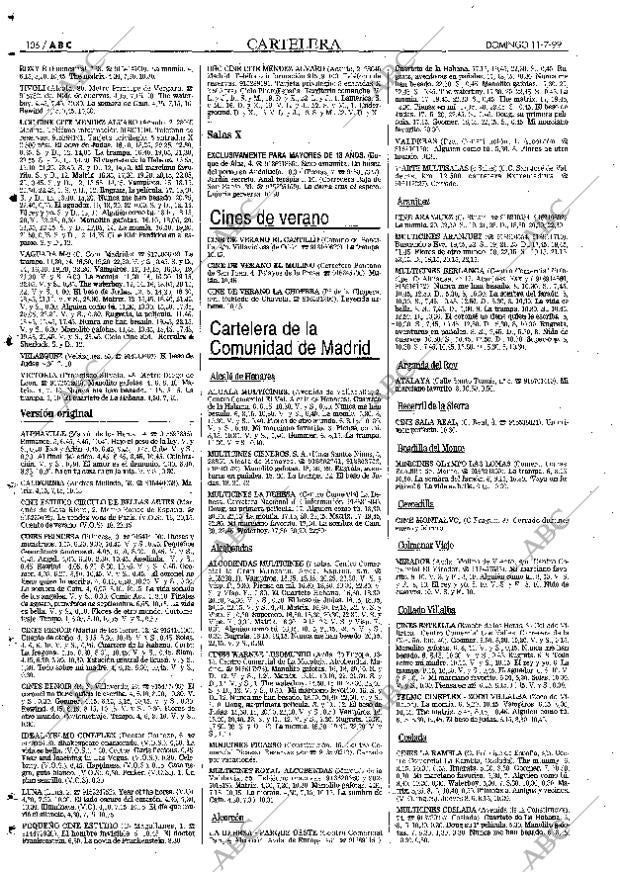 ABC MADRID 11-07-1999 página 106