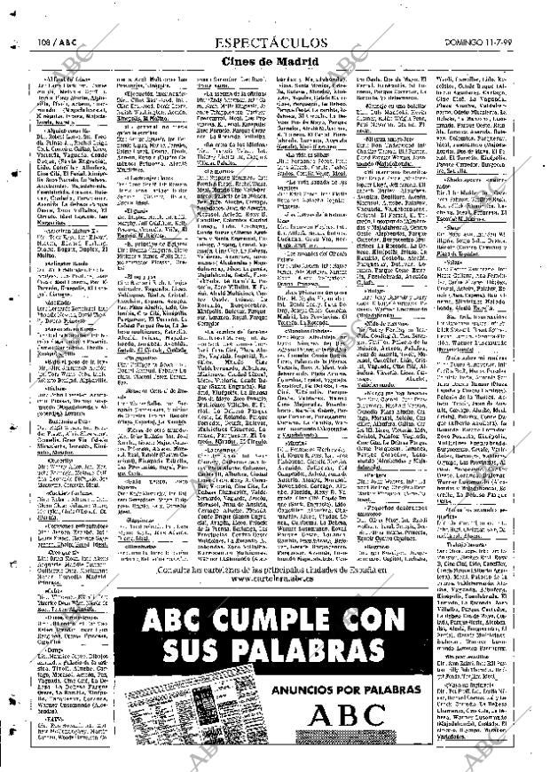 ABC MADRID 11-07-1999 página 108