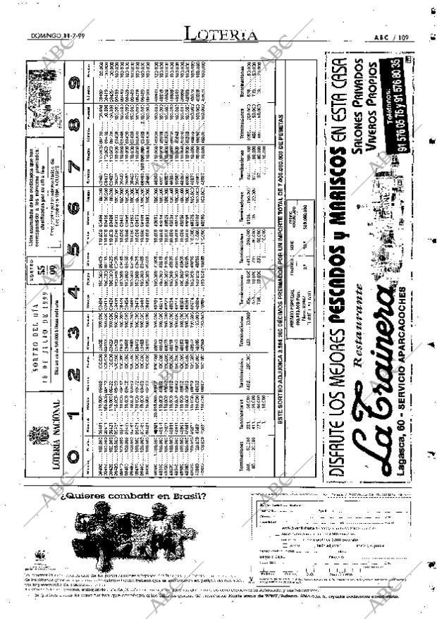 ABC MADRID 11-07-1999 página 109