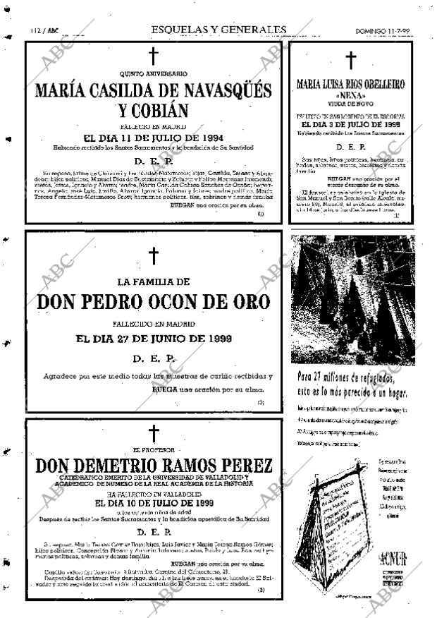 ABC MADRID 11-07-1999 página 112