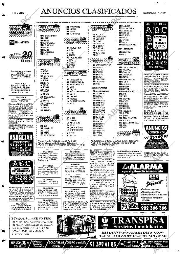 ABC MADRID 11-07-1999 página 114