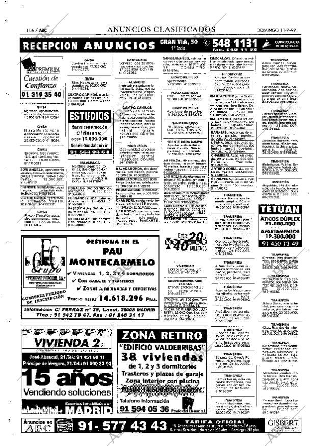ABC MADRID 11-07-1999 página 116