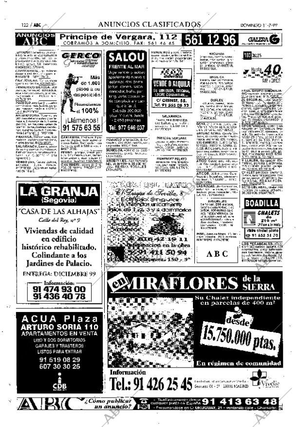ABC MADRID 11-07-1999 página 122