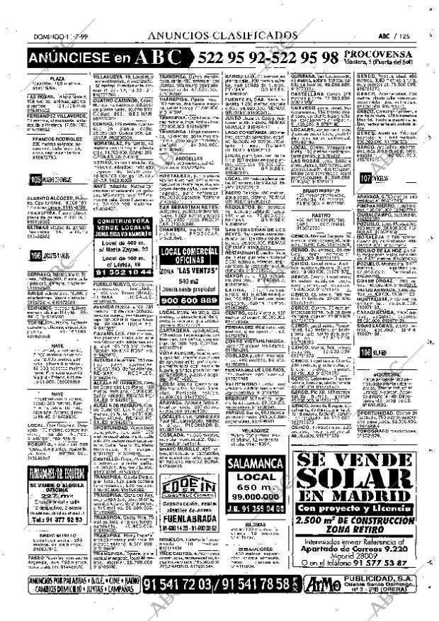 ABC MADRID 11-07-1999 página 125