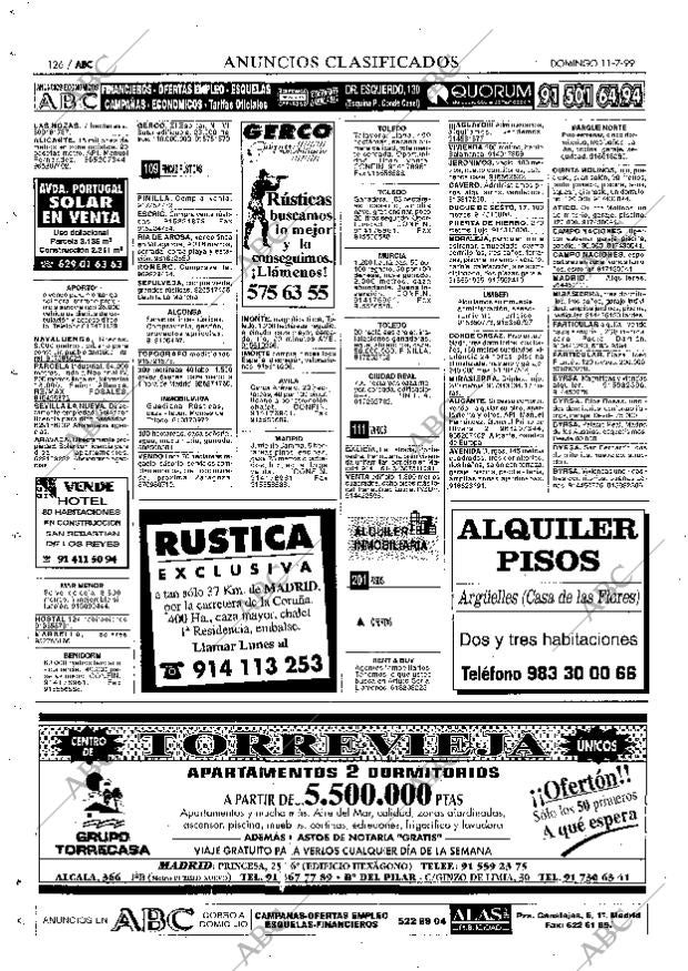 ABC MADRID 11-07-1999 página 126