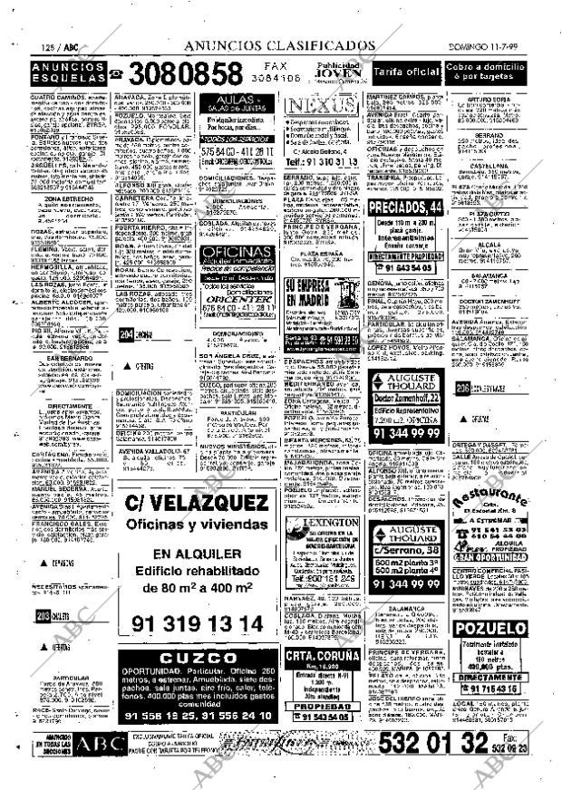 ABC MADRID 11-07-1999 página 128