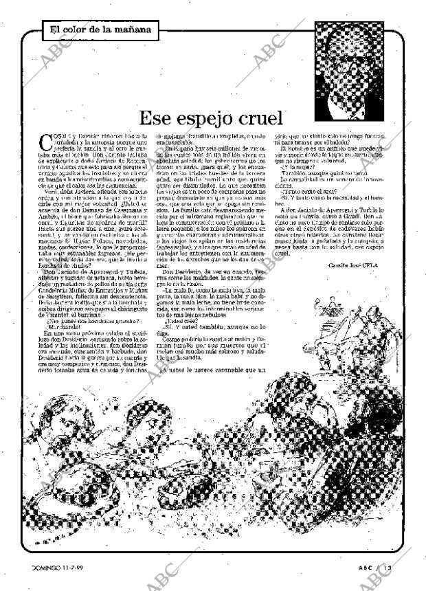 ABC MADRID 11-07-1999 página 13