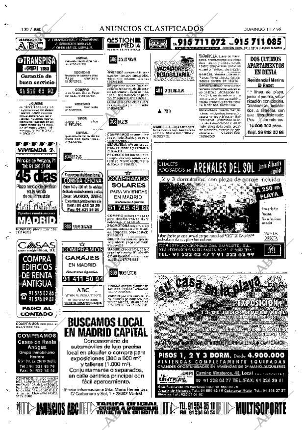 ABC MADRID 11-07-1999 página 130