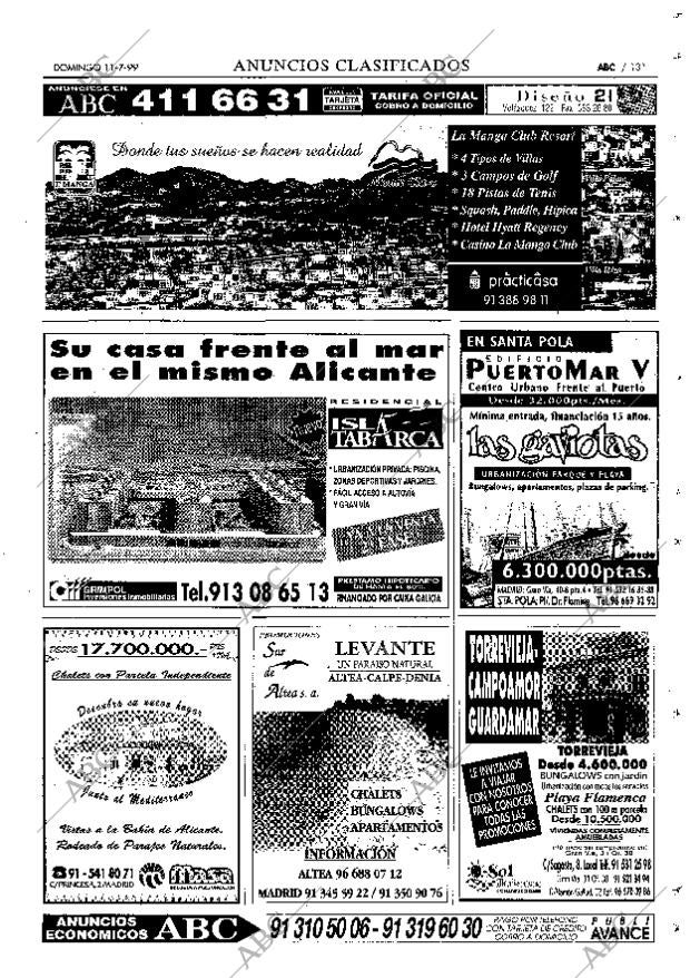 ABC MADRID 11-07-1999 página 131