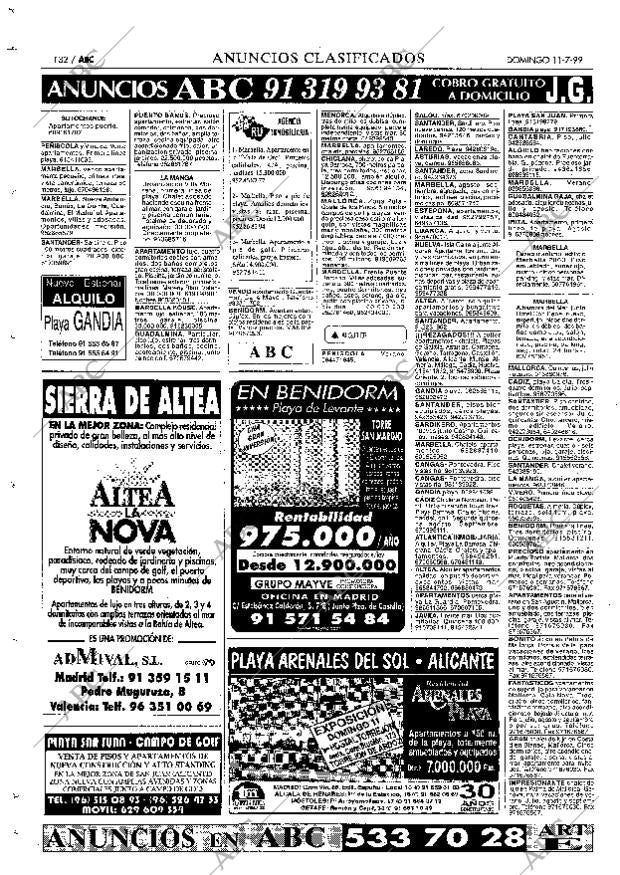 ABC MADRID 11-07-1999 página 132