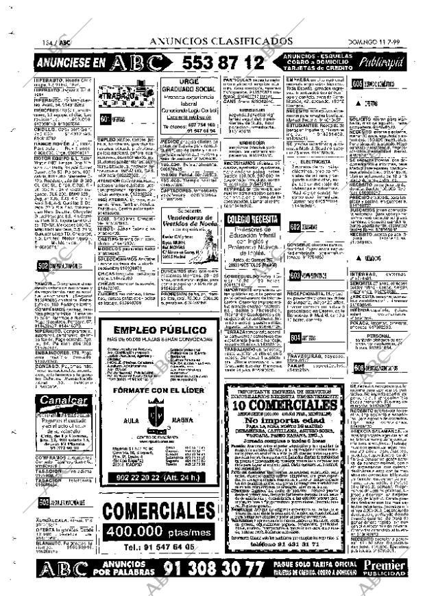 ABC MADRID 11-07-1999 página 134