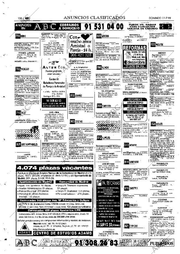 ABC MADRID 11-07-1999 página 136