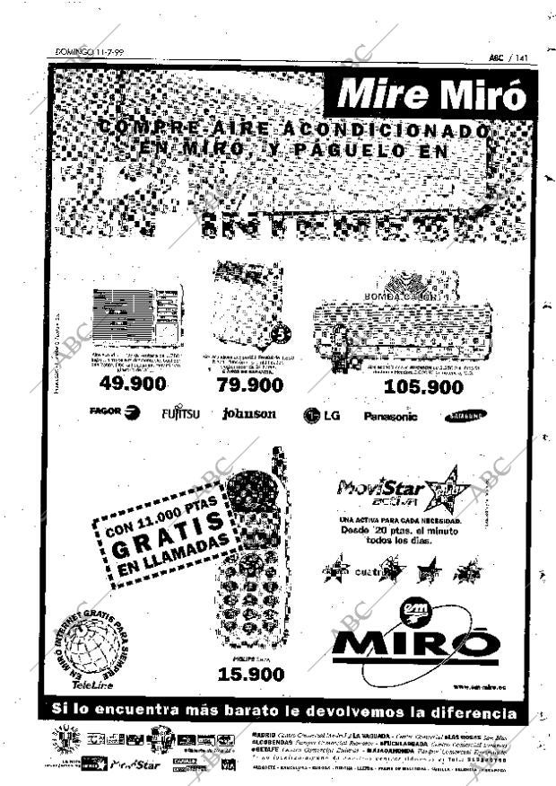 ABC MADRID 11-07-1999 página 141