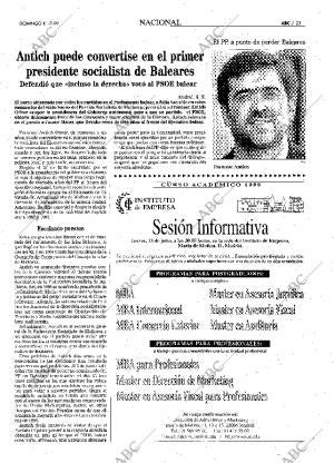 ABC MADRID 11-07-1999 página 23